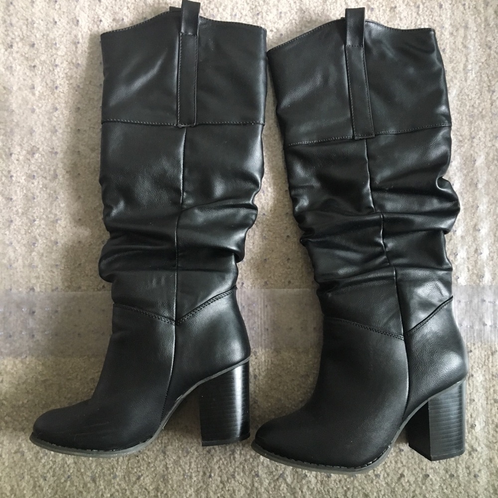 Black boots